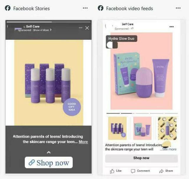 Facebook Stories And Video Ad Client